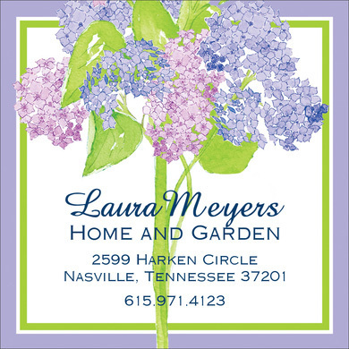 Hydrangeas Calling Cards